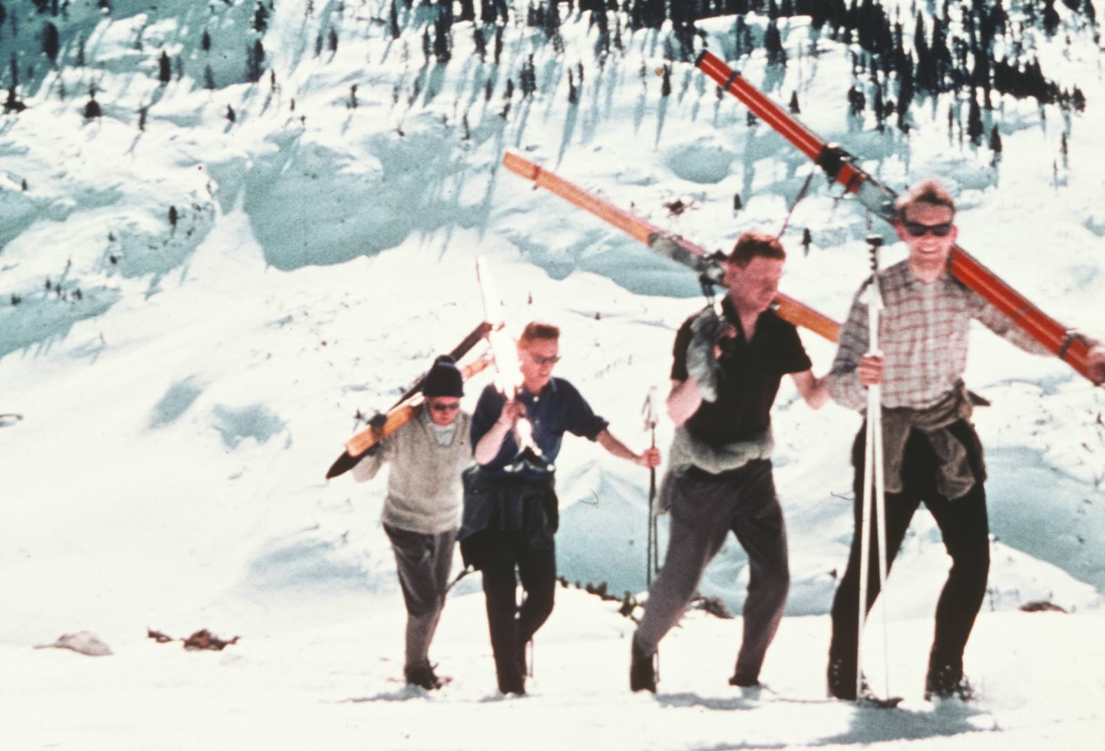Siegfried zohner ski alps 1961 markua zohner