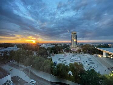 Almaty sunset 1024x768