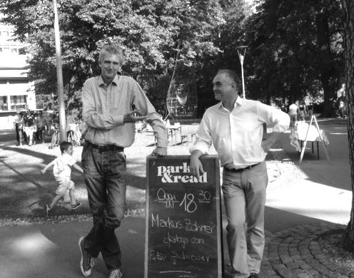 Markus Zohner incontra Peter Schiesser, caporedattore di AZIONE