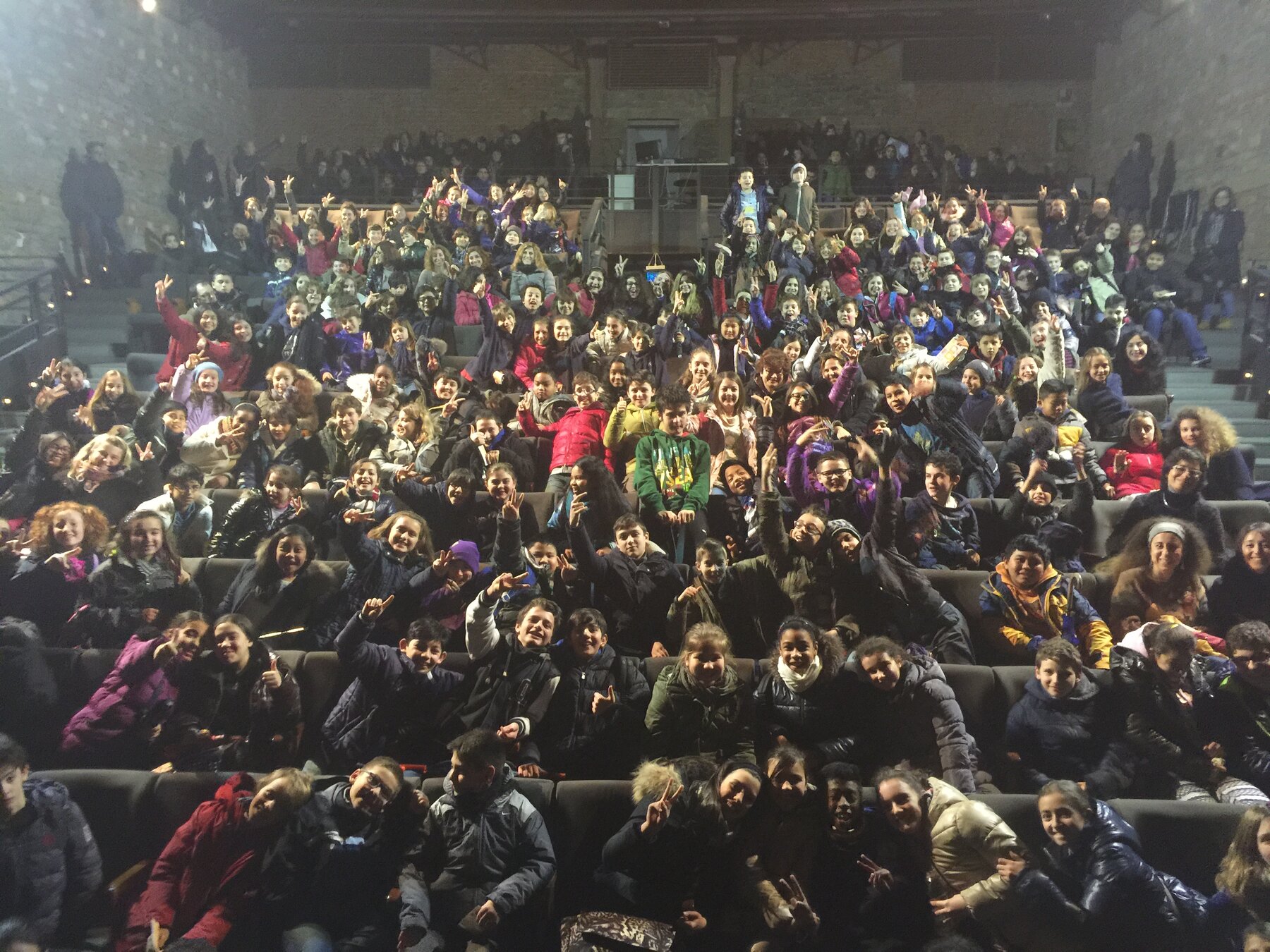 ODYSSEY: 350 children after the performance