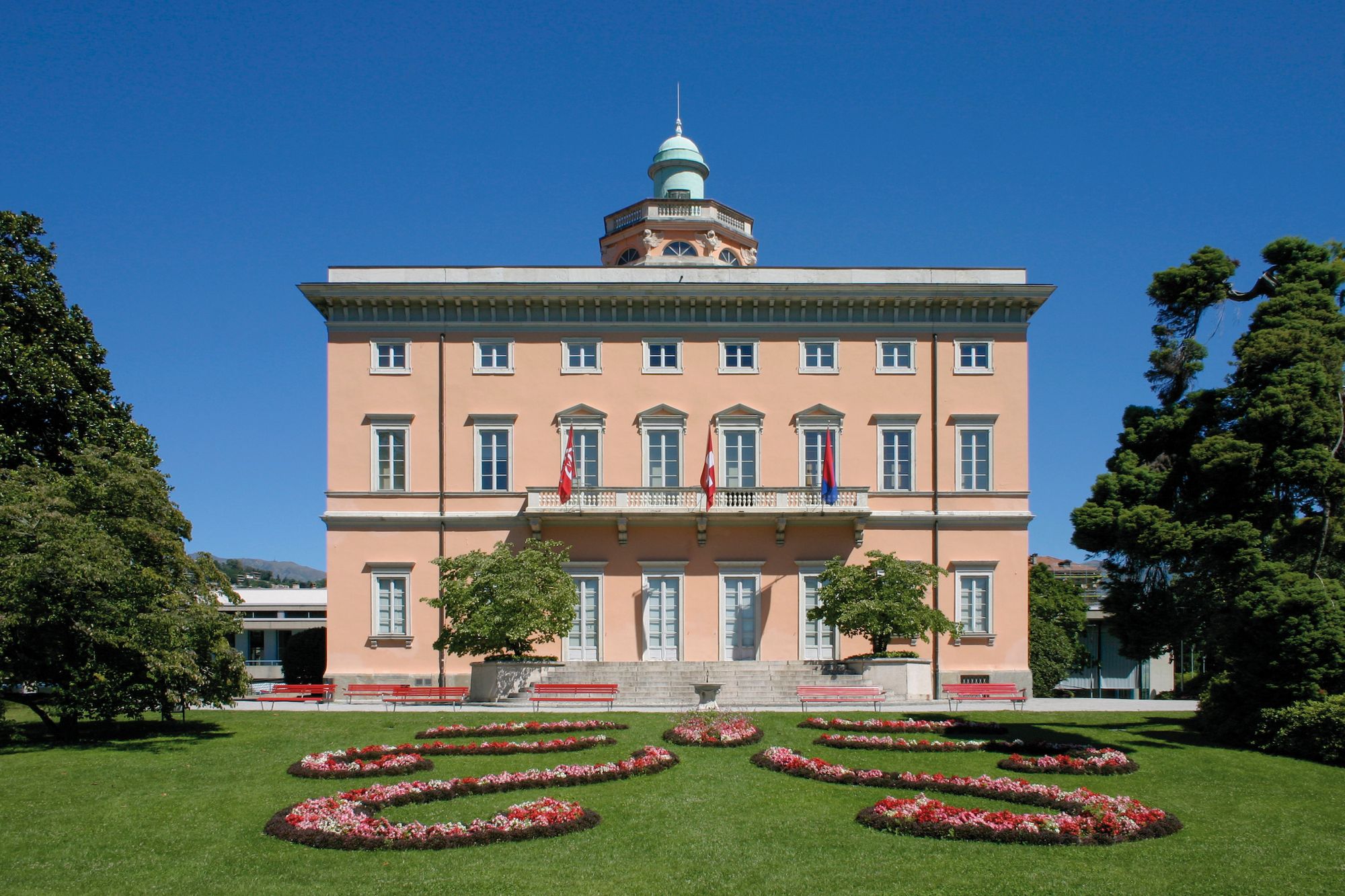 Villa Ciani, Lugano: Sala degli specchi